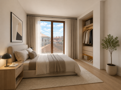 Luxury three-room apartment with panoramic view in Svilengrad