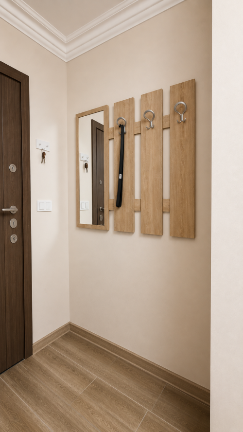 Yeni inşaatta, 79.57 m², 3. katta, durak, okul ve kreş yakınında, mobilyalı lüks iki odalı daire, otopark ile.