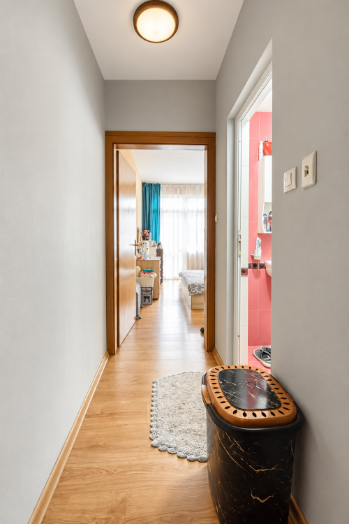 Furnished two-bedroom apartment in Svilengrad - new construction with parking space and terrace!